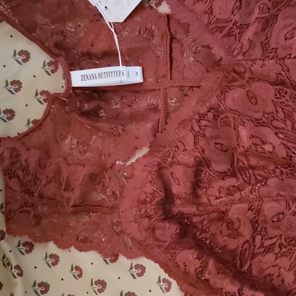 Rustic brown Bralette - Picture 3 of 7
